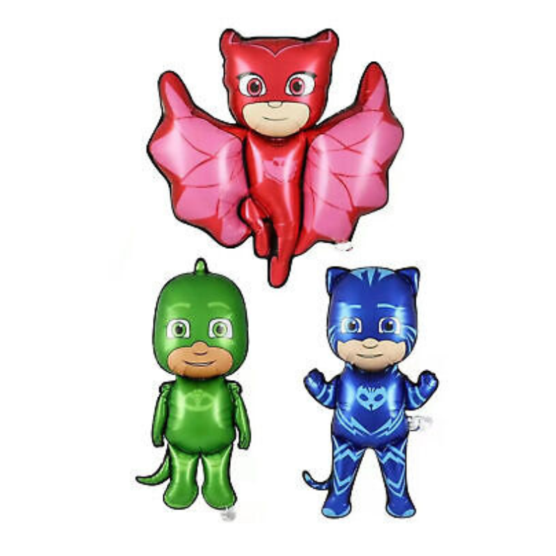 بادکنک فویلی فیگور PJ Mask برای جشن تولد و مهمانیهای کودکانه بادکنک فویلی فیگور PJ Mask برای جشن تولد و مهمانیهای کودکانه