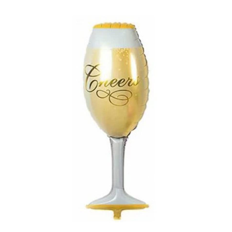 بادکنک فویلی جام Cheers با طراحی فانتزی و رنگ طلایی براق بادکنک فویلی جام Cheers با طراحی فانتزی و رنگ طلایی براق
