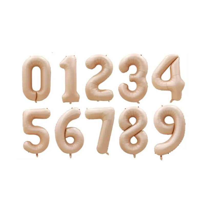 بادکنک فویلی عدد کرم ۳۲ اینچ با طراحی خاص و کیفیت بالا برای تزیین جشنهای باشکوه. بادکنک فویلی عدد کرم ۳۲ اینچ با طراحی خاص و کیفیت بالا برای تزیین جشنهای باشکوه.