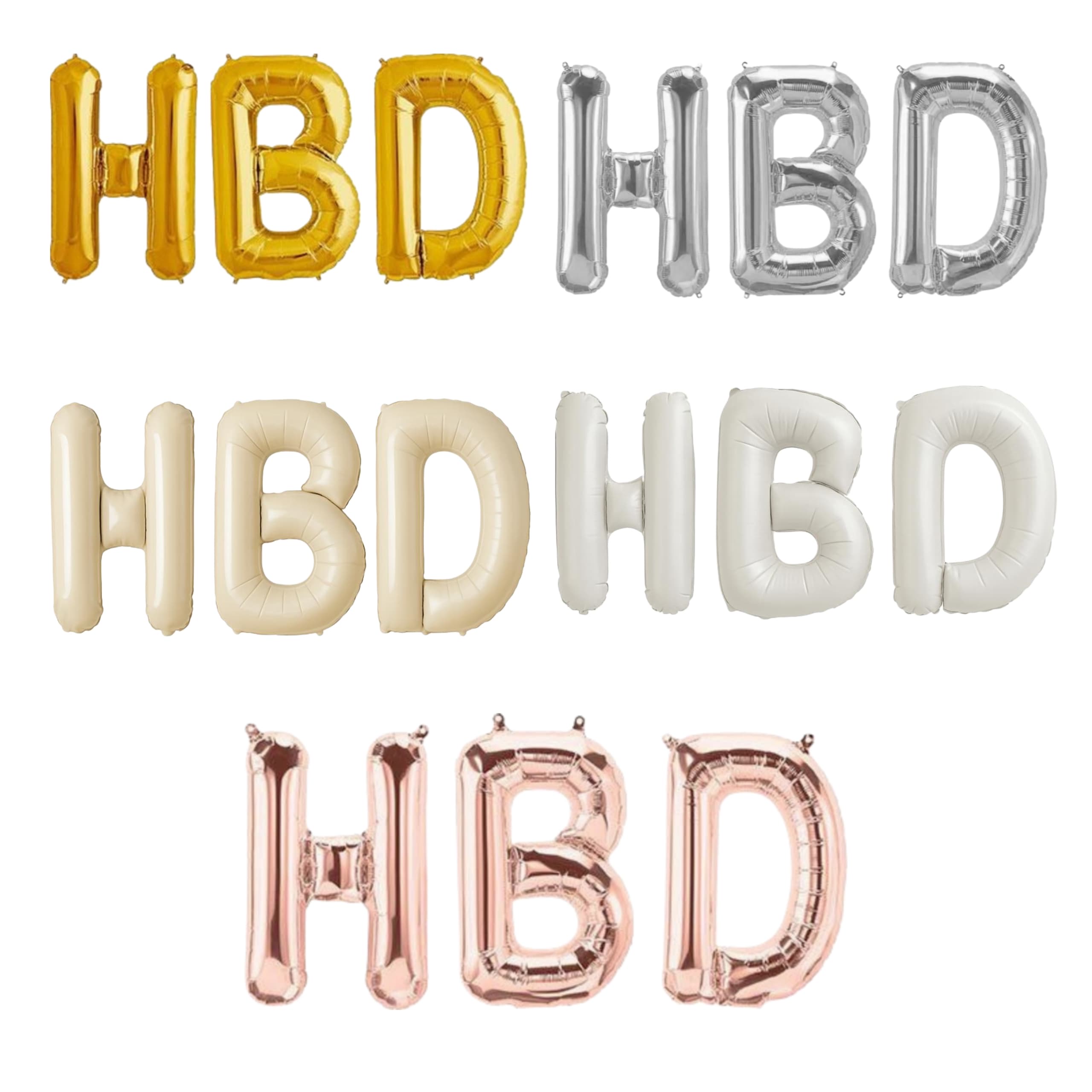 بادکنک فویلی HBD اچ بی دی 16 اینچ – تزئین خاص و شیک برای جشن تولد بادکنک فویلی HBD اچ بی دی 16 اینچ – تزئین خاص و شیک برای جشن تولد