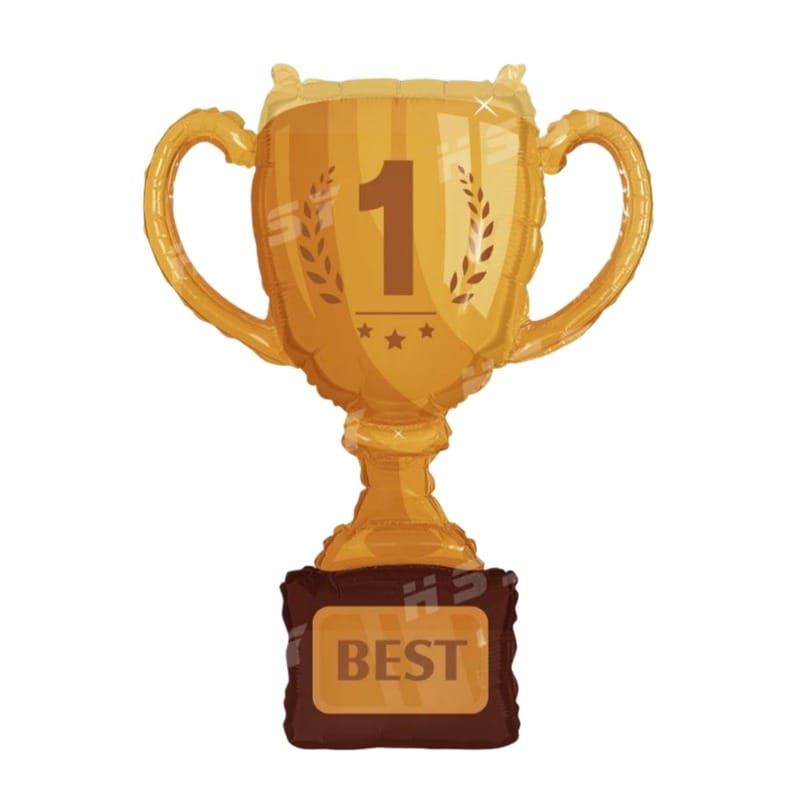 بادکنک فویلی کاپ قهرمانی Best با طراحی خاص برای جشن پیروزی بادکنک فویلی کاپ قهرمانی Best با طراحی خاص برای جشن پیروزی